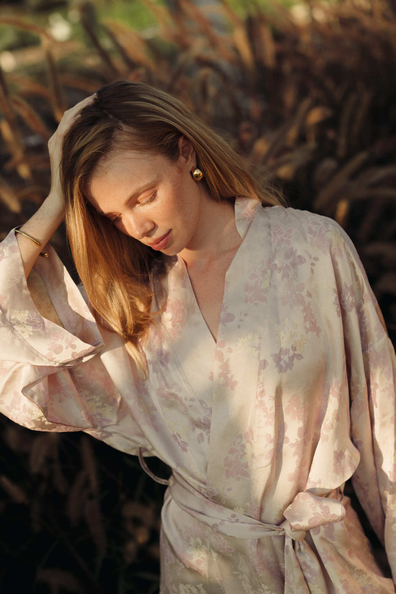 CHINESE STYLE KIMONO WITH PATTERN MINI