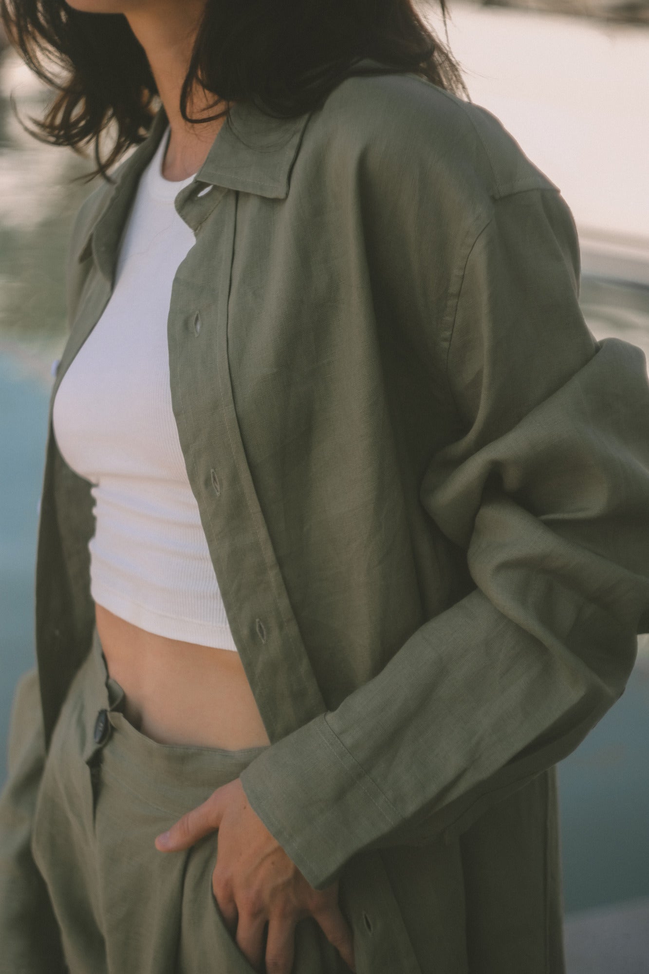 LINEN SHIRT