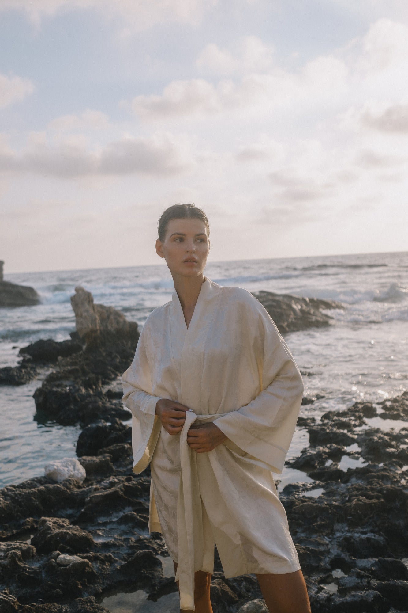 CHINESE STYLE KIMONO WITH PATTERN MINI