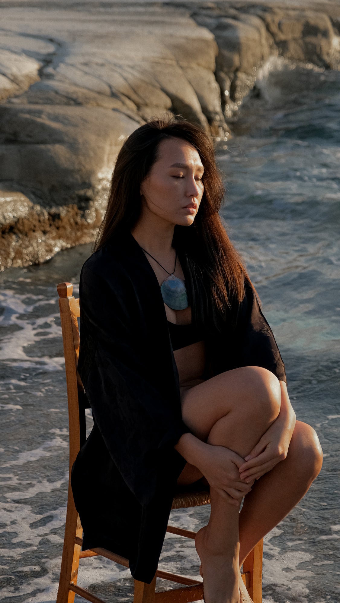 CHINESE STYLE KIMONO WITH PATTERN MINI