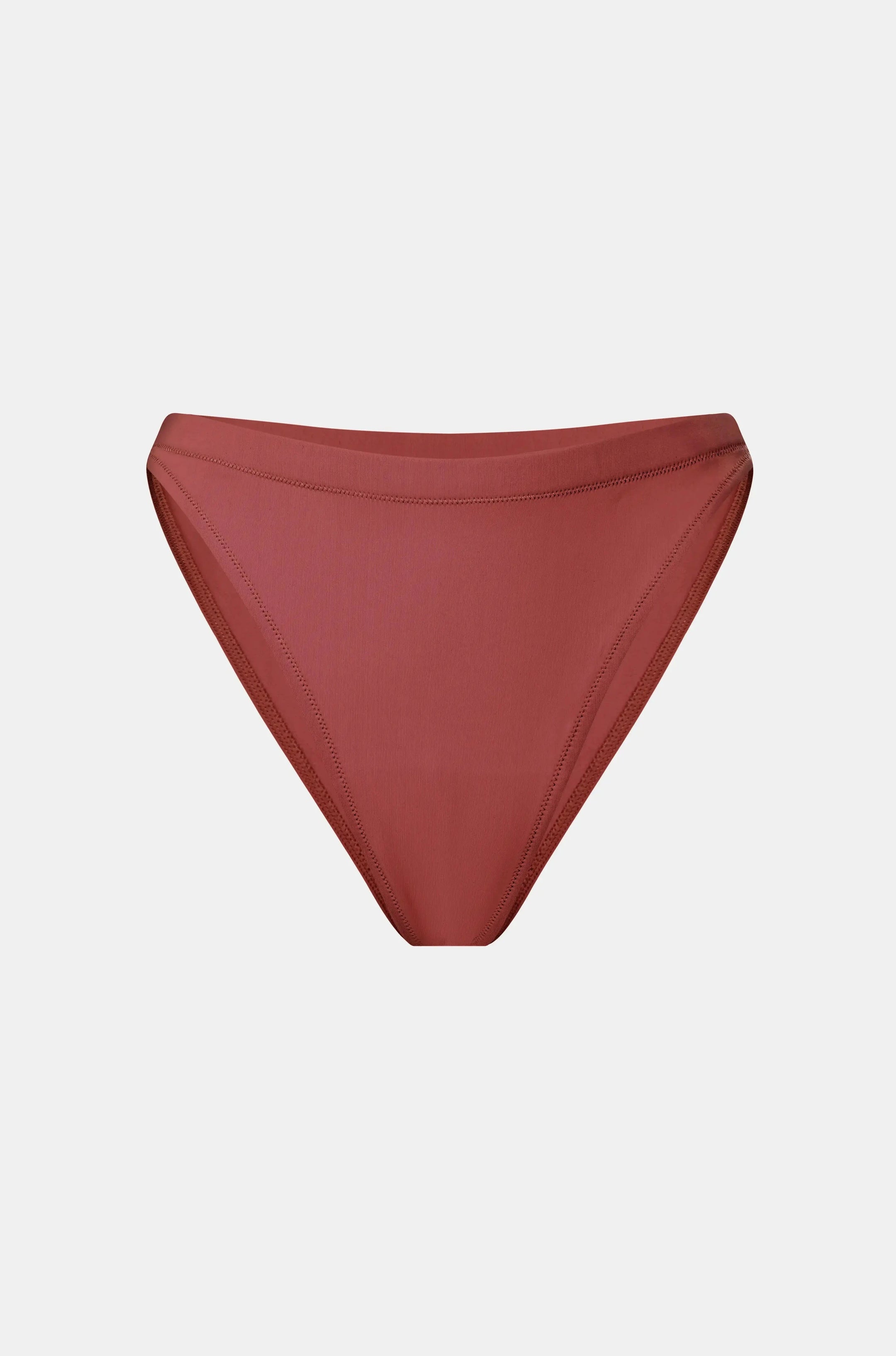 HIGH WAIST BIKINI BOTTOMS WITH ELASTIC