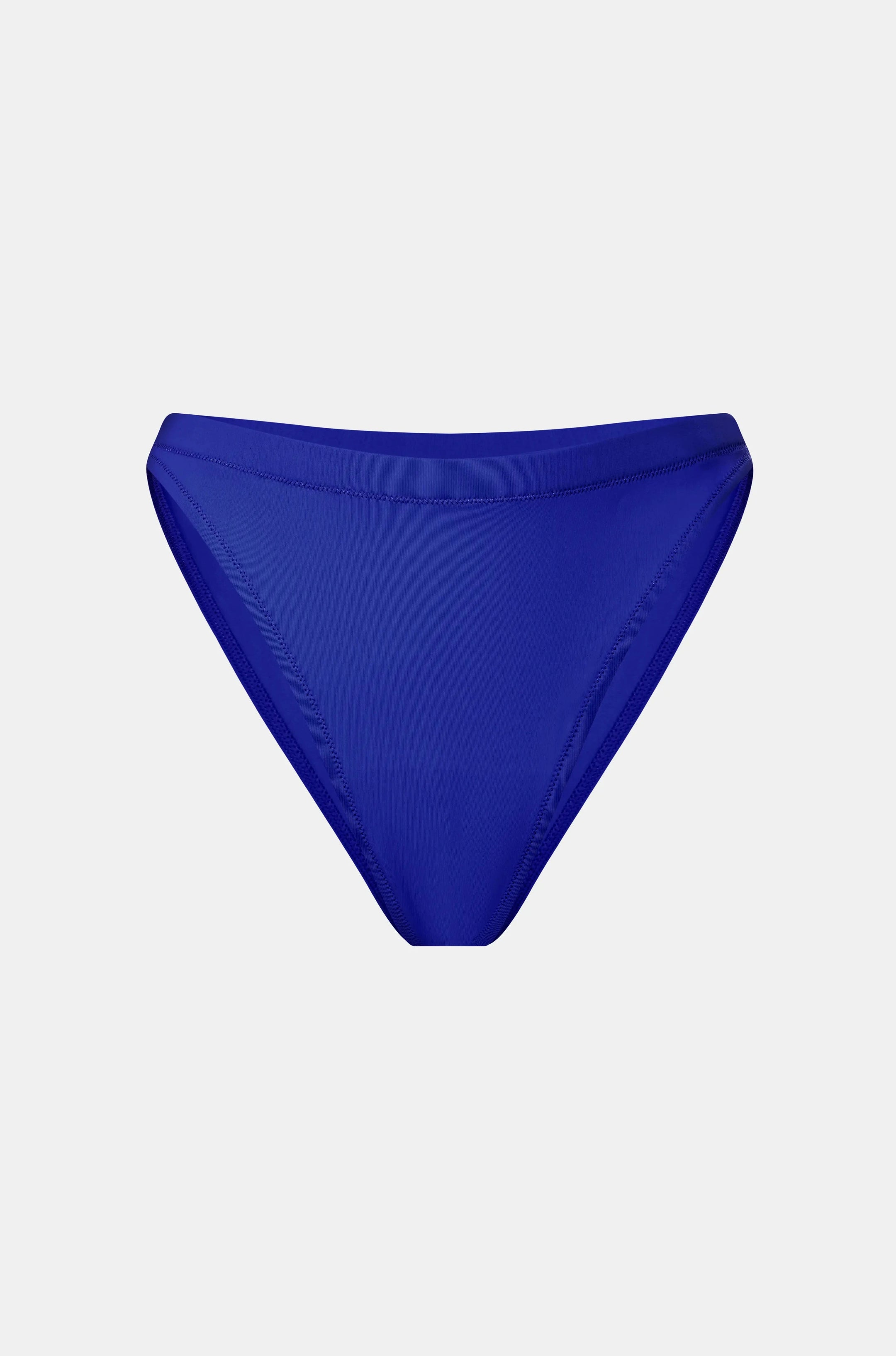 HIGH WAIST BIKINI BOTTOMS WITH ELASTIC