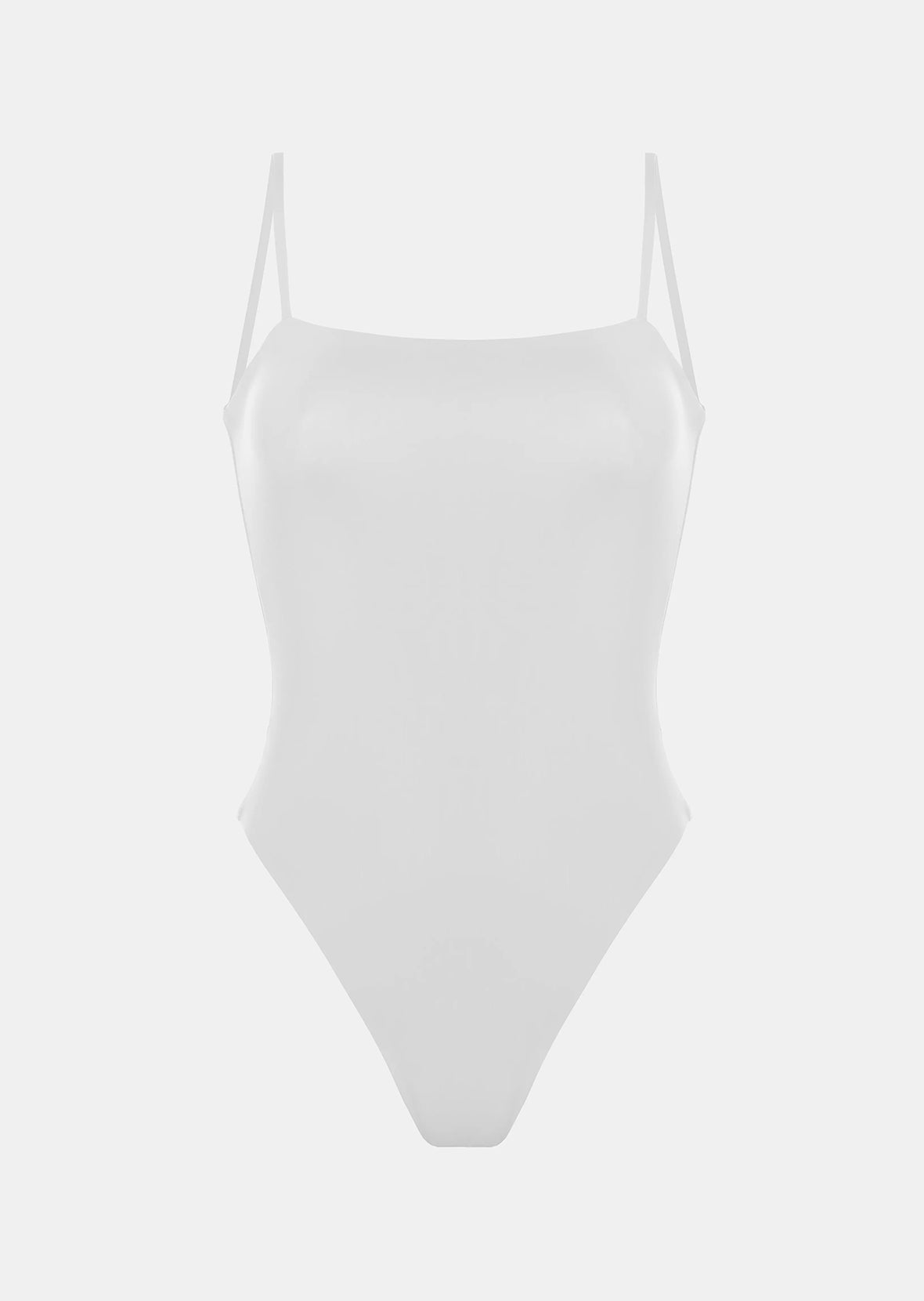 THIN STRAPS ONE-PIECE SWIMSUIT