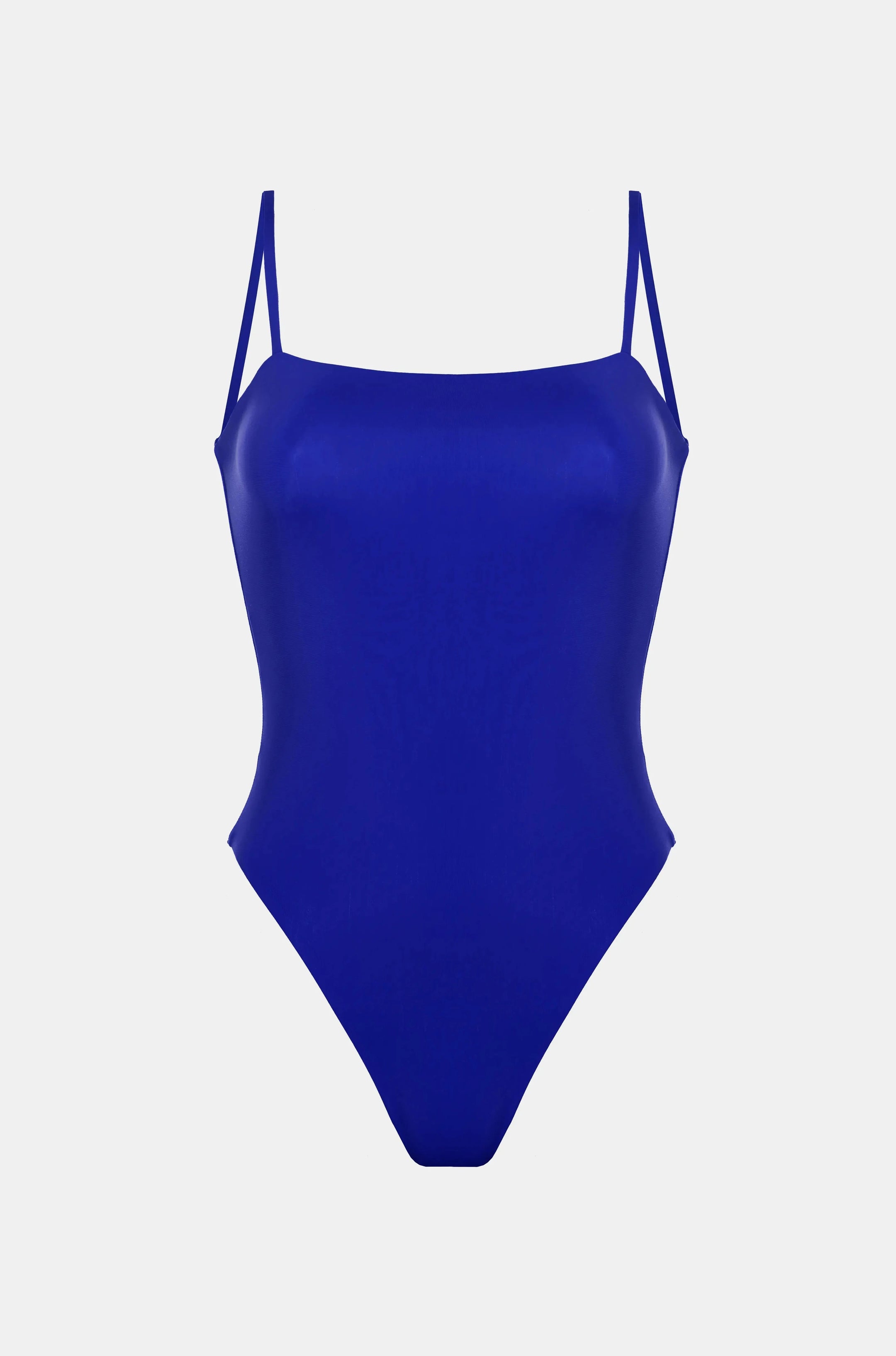 THIN STRAPS ONE-PIECE SWIMSUIT