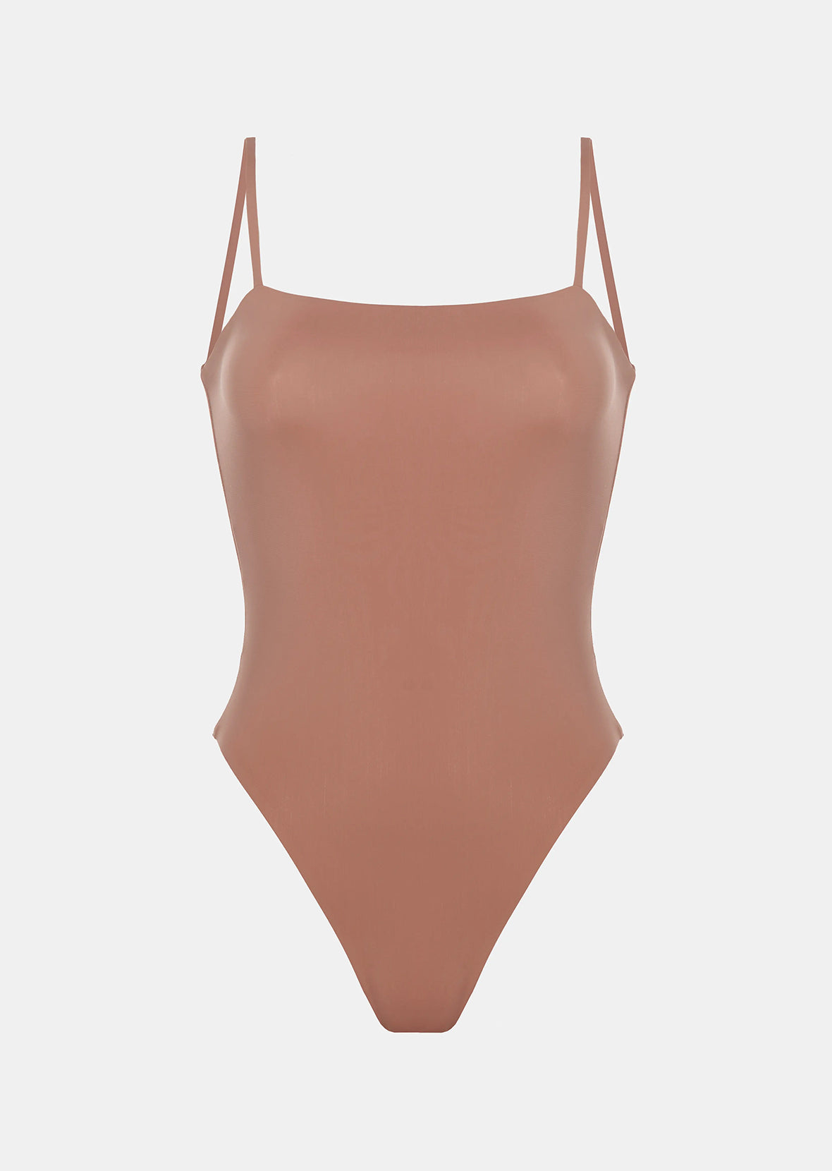 THIN STRAPS ONE-PIECE SWIMSUIT