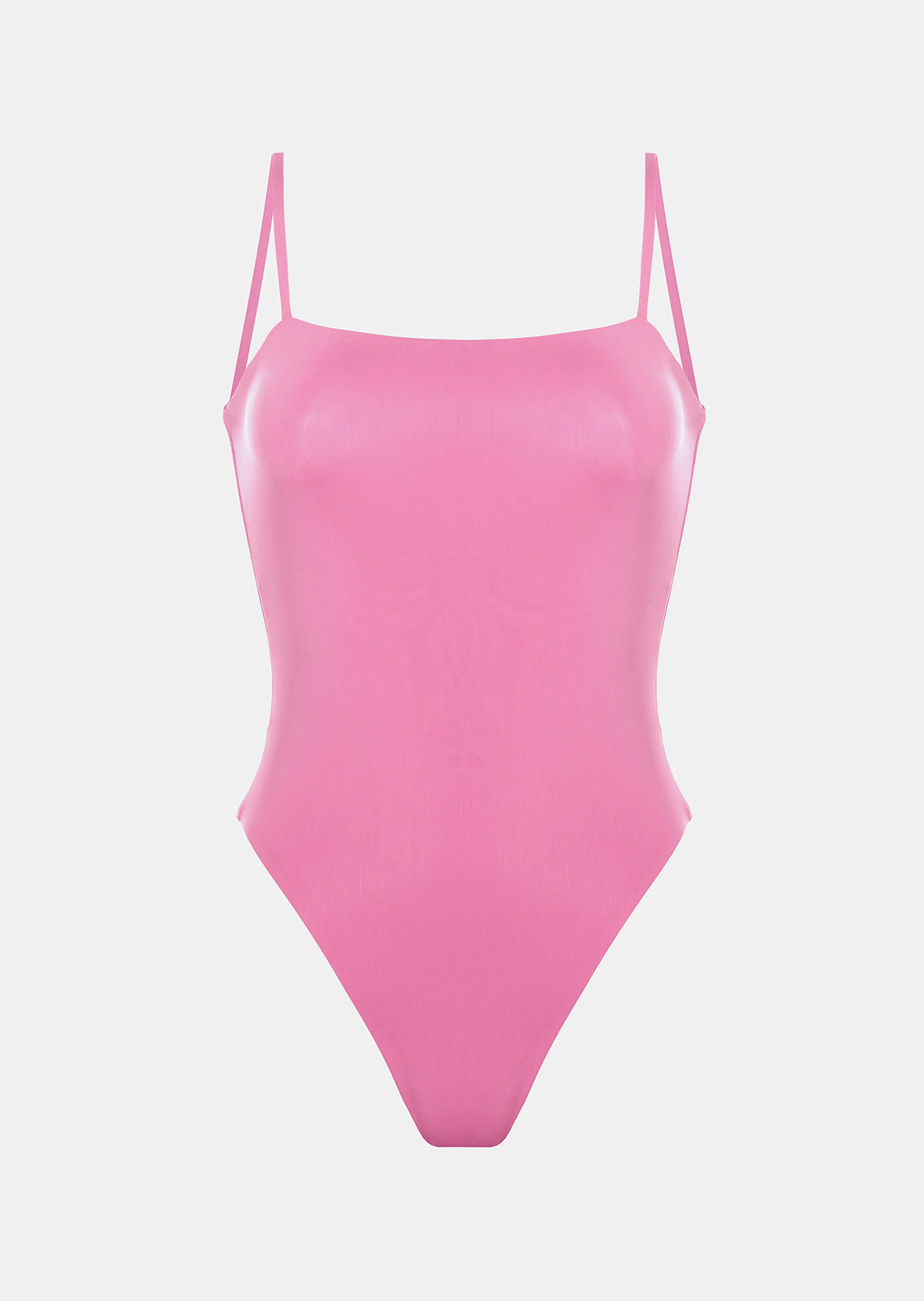 THIN STRAPS ONE-PIECE SWIMSUIT