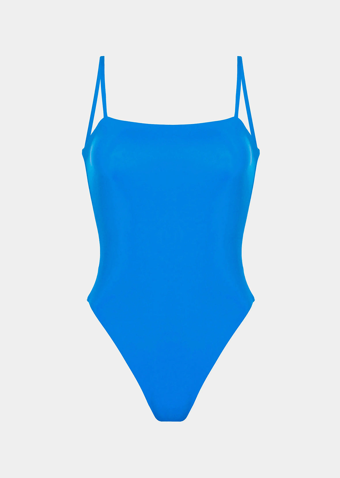 THIN STRAPS ONE-PIECE SWIMSUIT