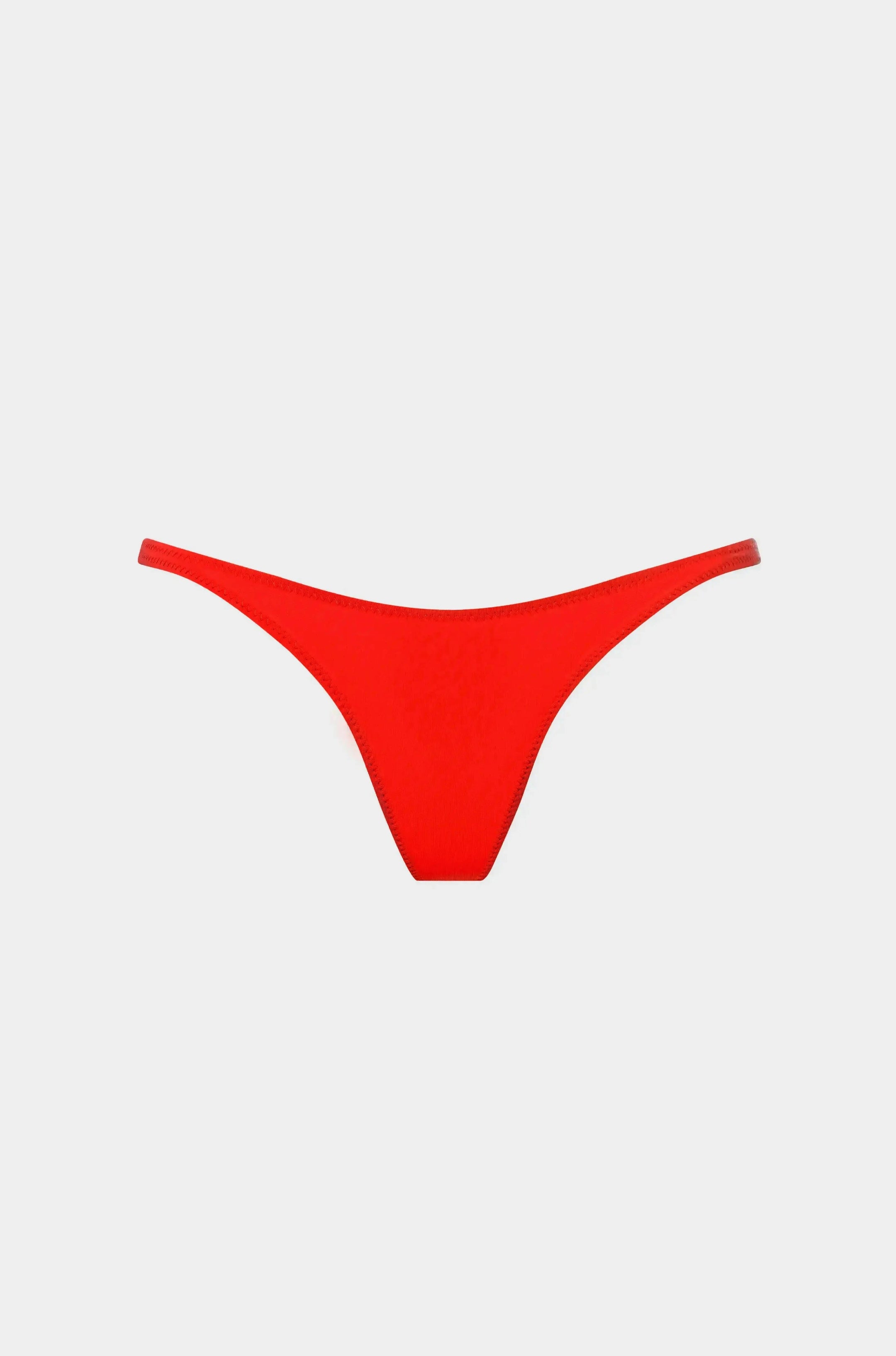BIKINI BOTTOM THONG SWOOSH