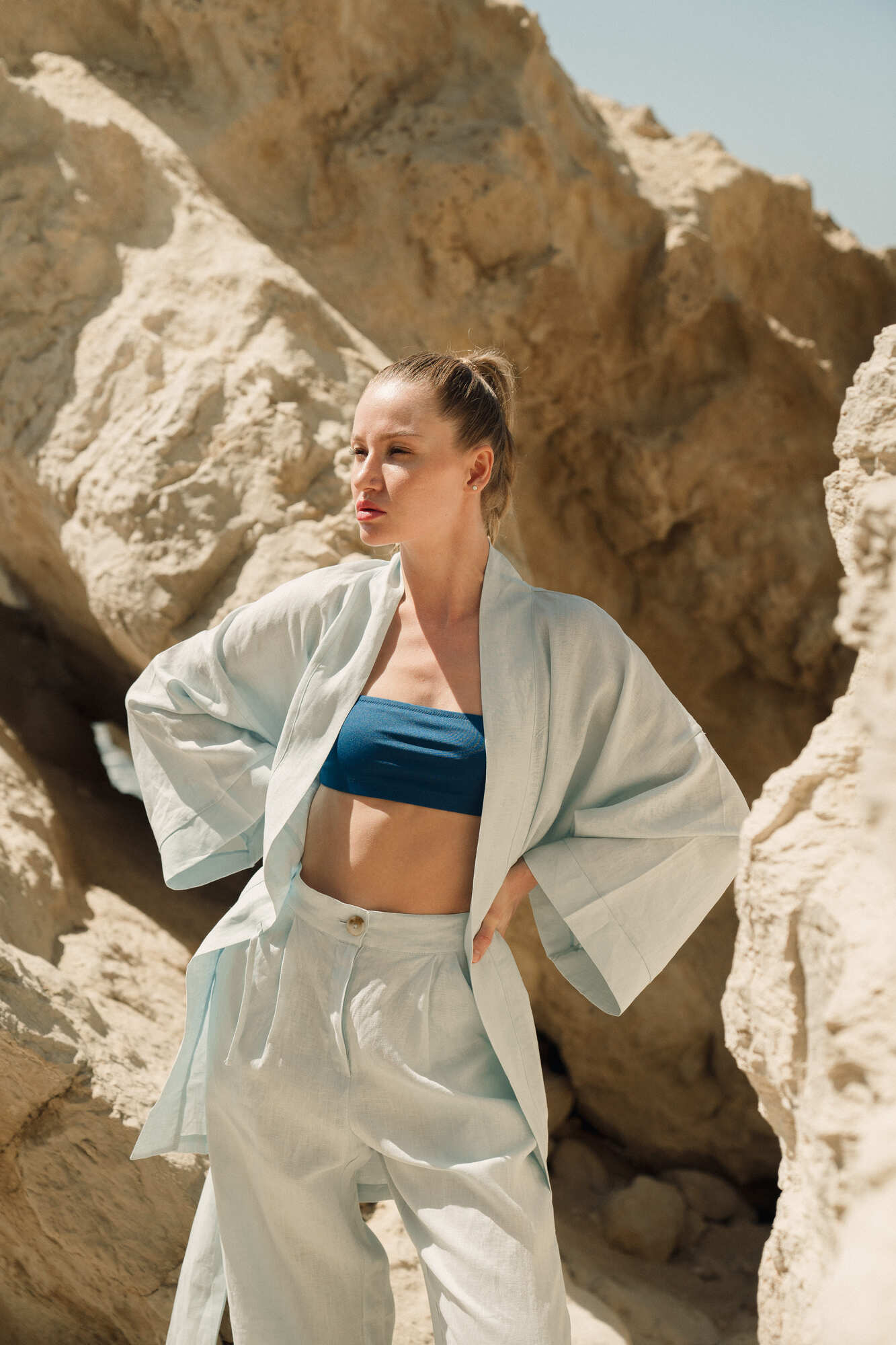 CLASSIC LINEN TROUSERS