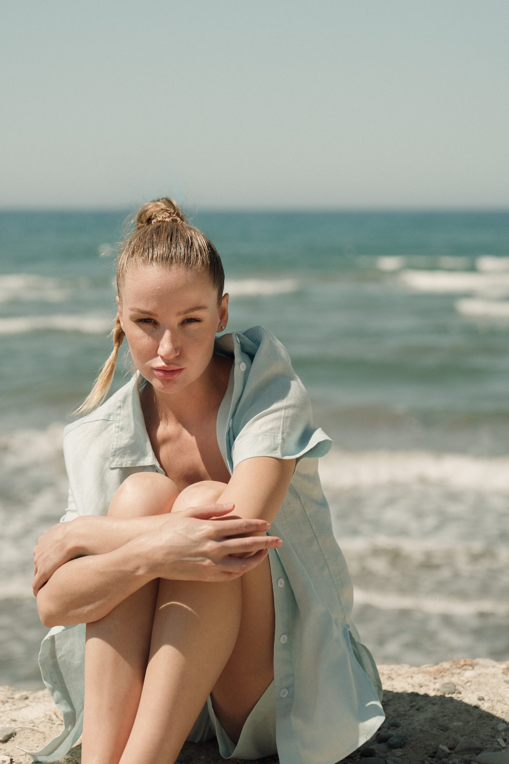 LINEN SHORT SLEEVE SHIRT