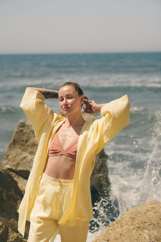 CLASSIC LINEN TROUSERS