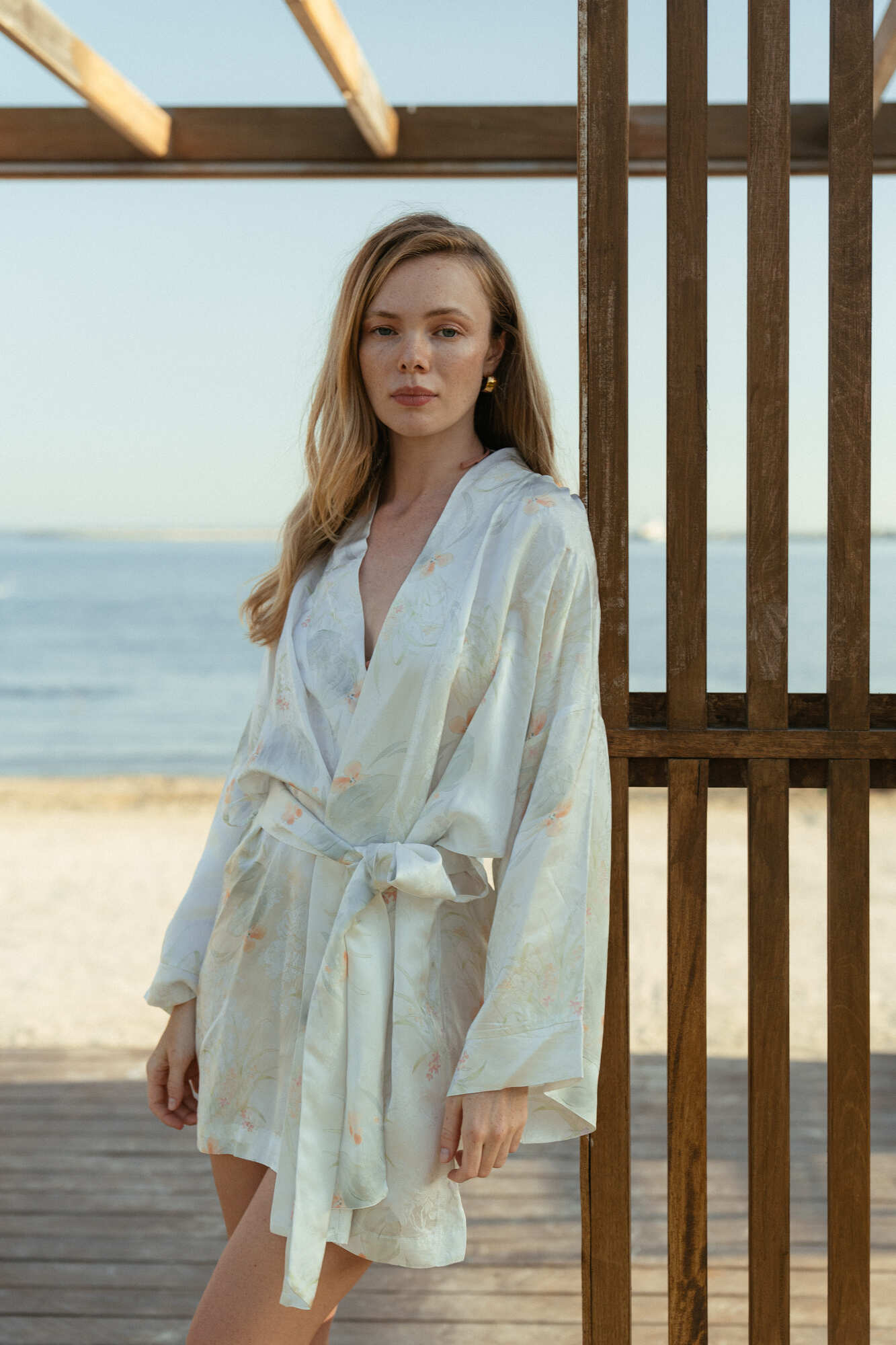 CHINESE STYLE KIMONO WITH PATTERN MINI