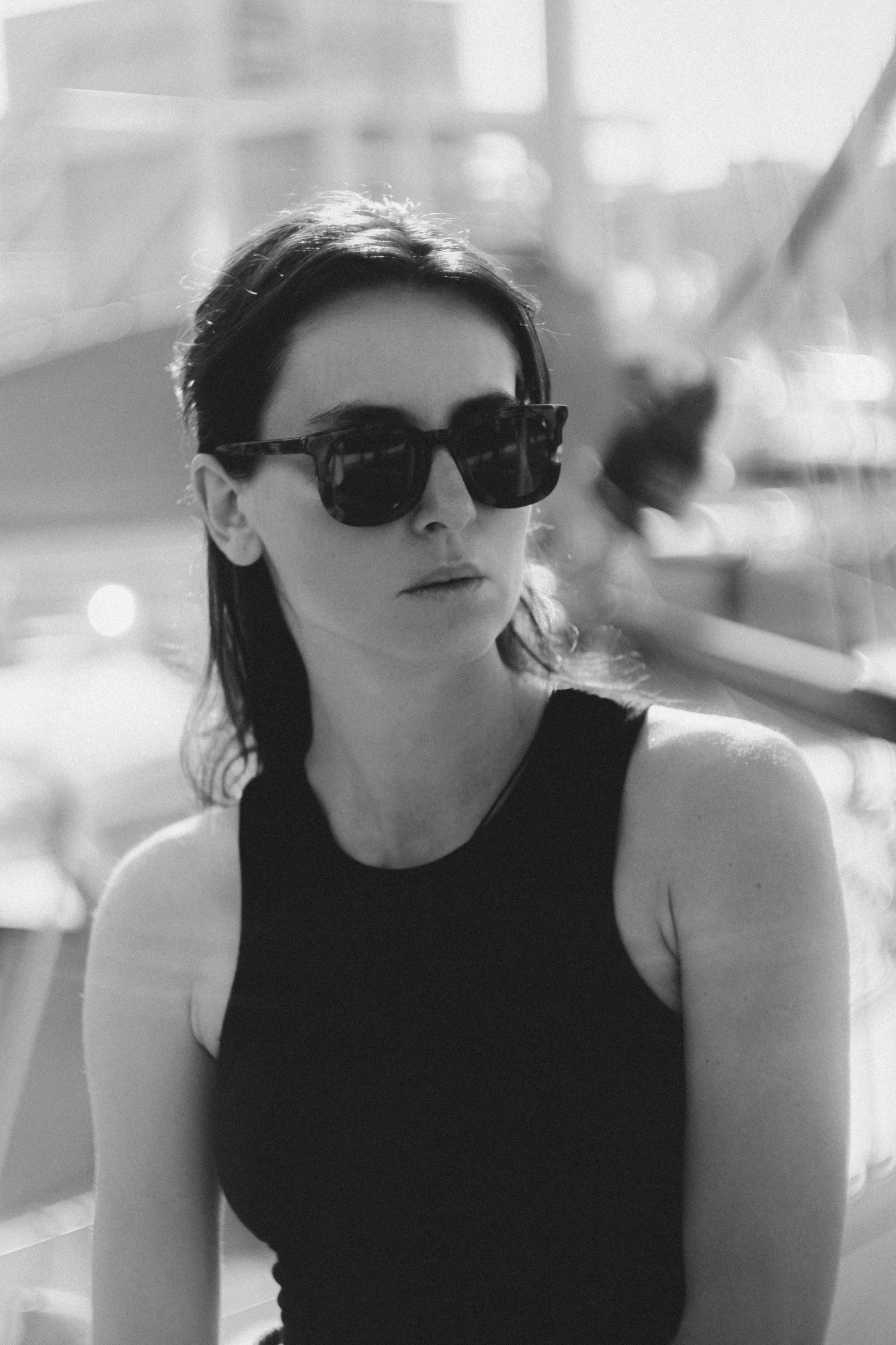 RIBBED CROPPED T-SHIRT