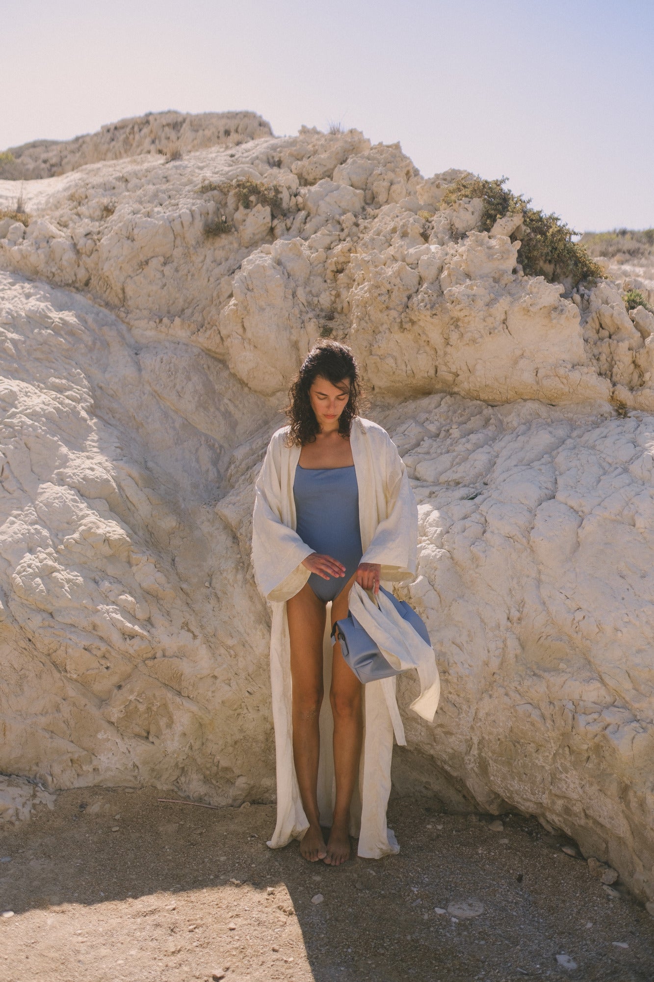 CHINESE STYLE KIMONO WITH PATTERN MAXI