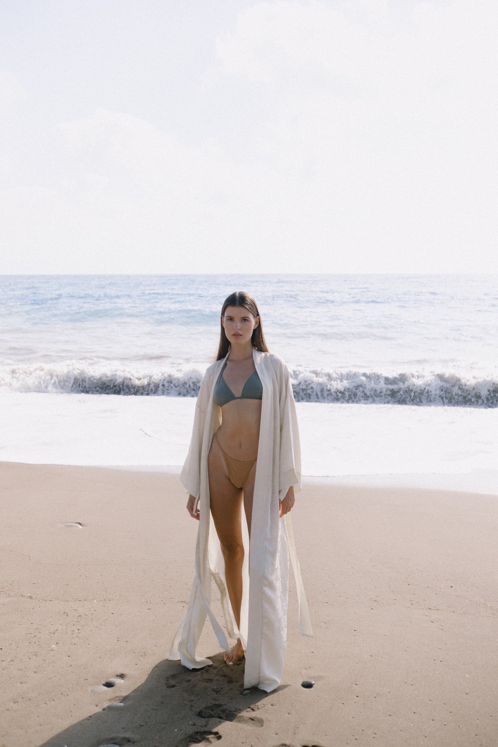 CHINESE STYLE KIMONO WITH PATTERN MAXI