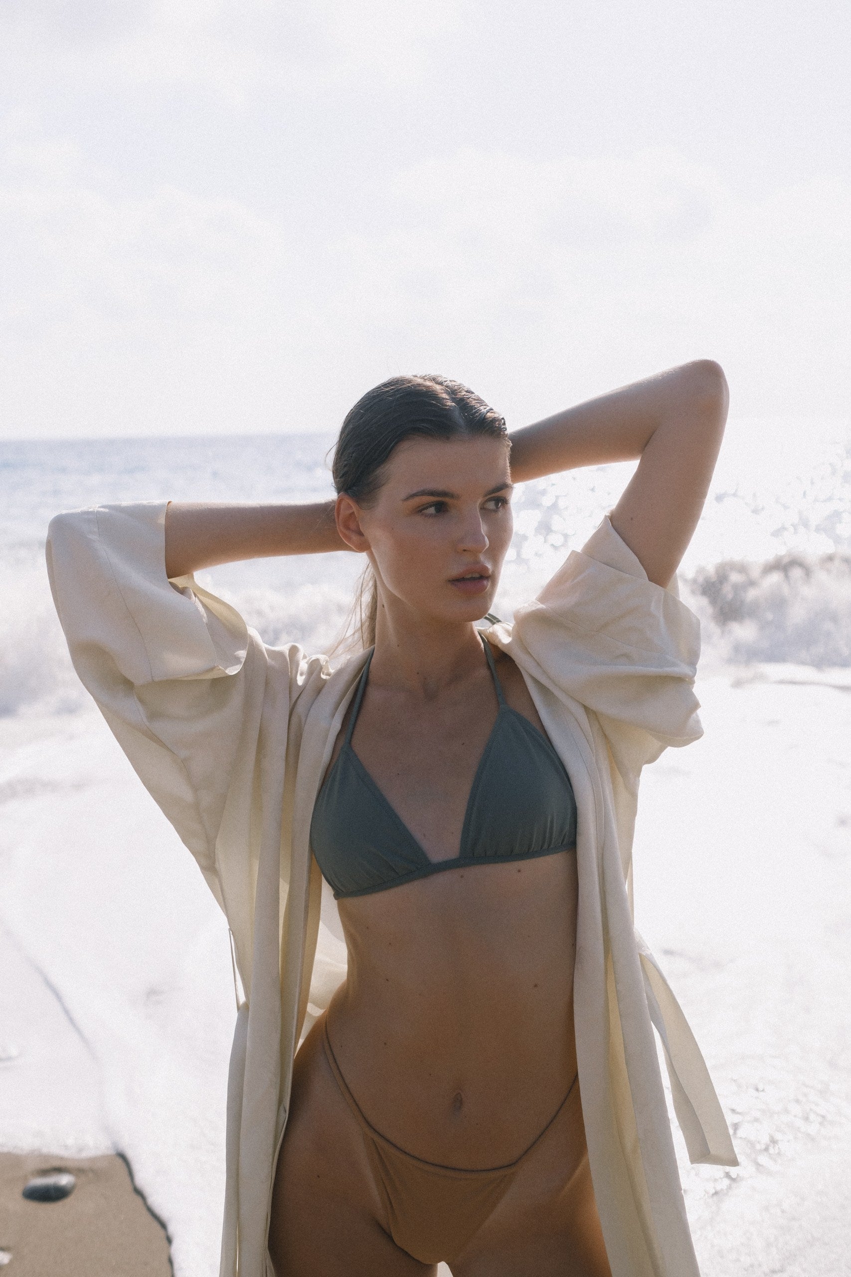 CHINESE STYLE KIMONO WITH PATTERN MAXI