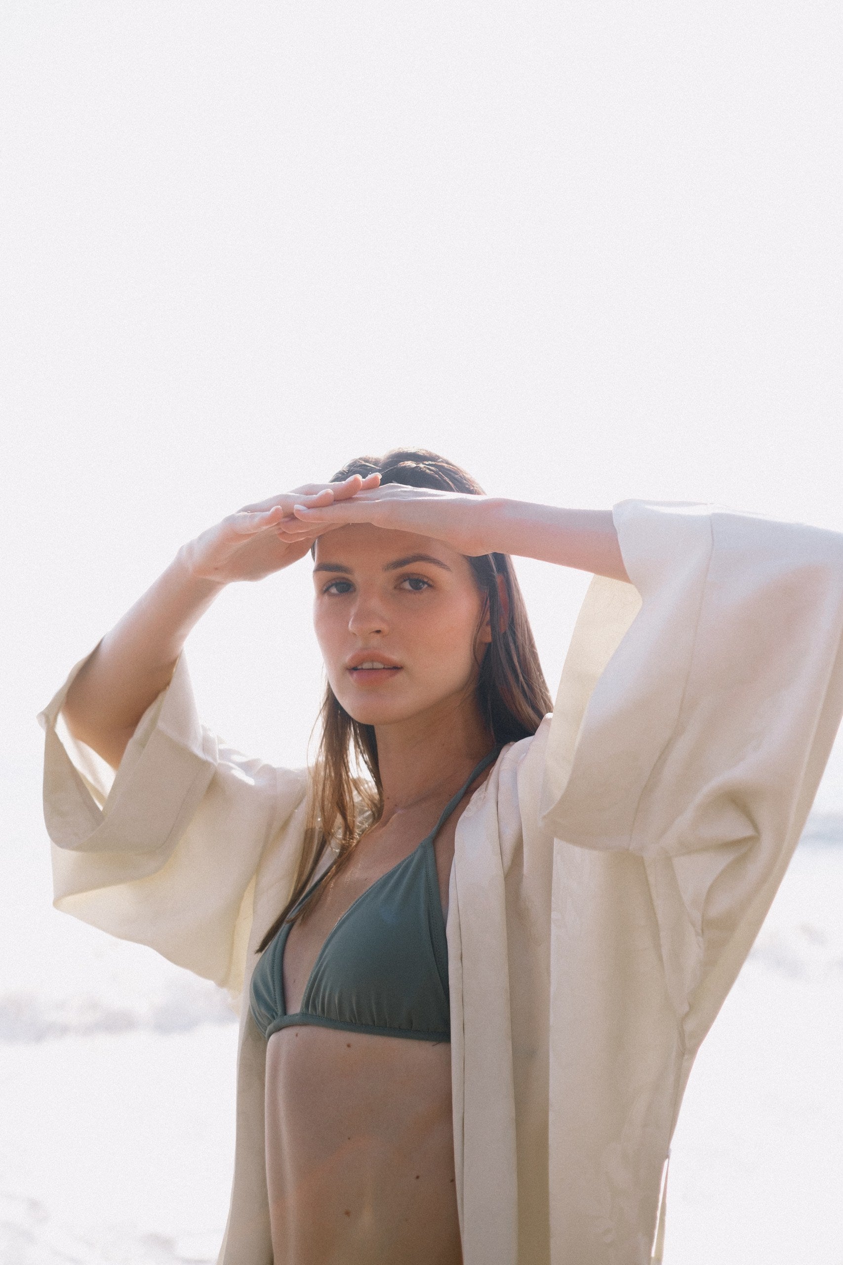 CHINESE STYLE KIMONO WITH PATTERN MAXI