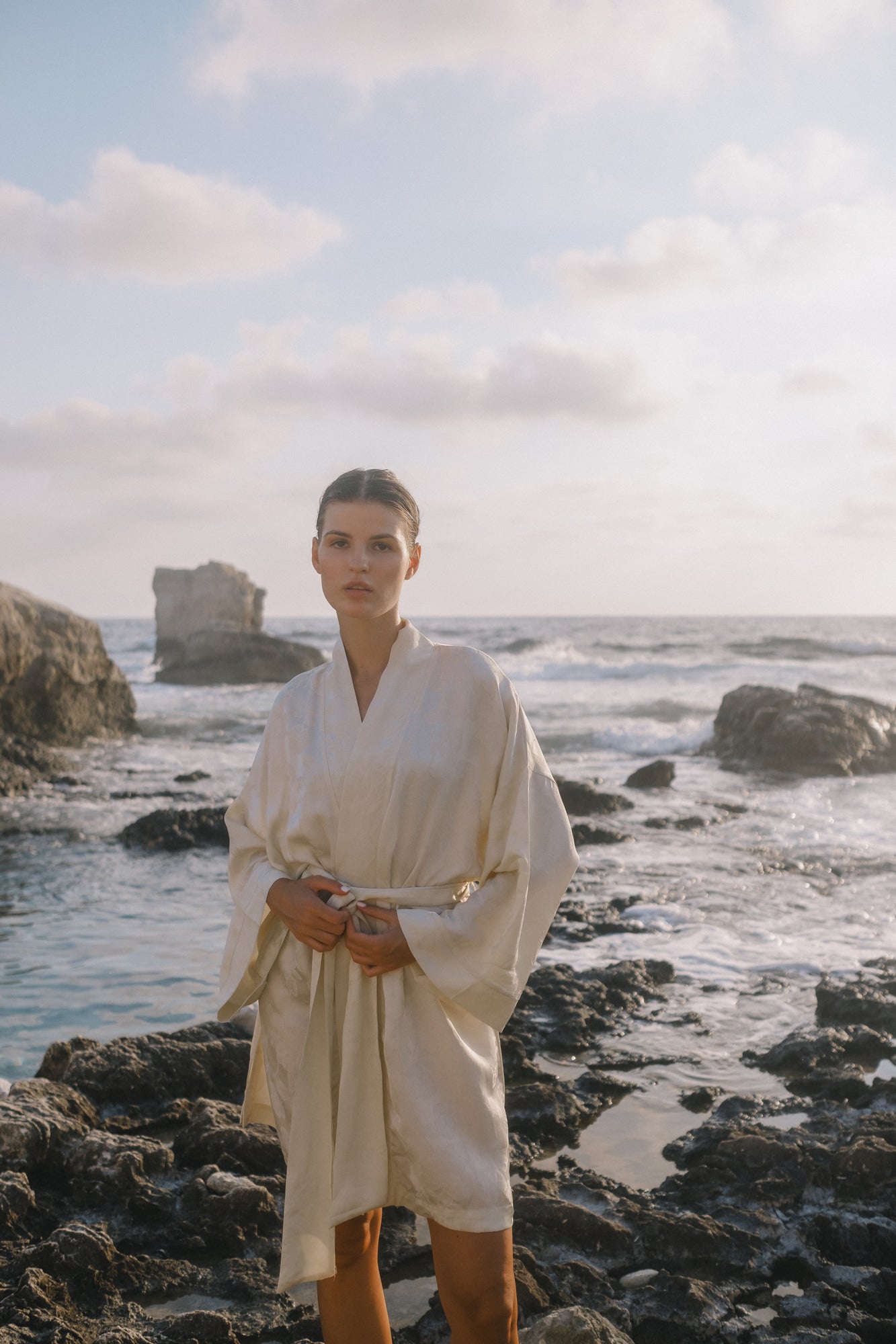 CHINESE STYLE KIMONO WITH PATTERN MINI