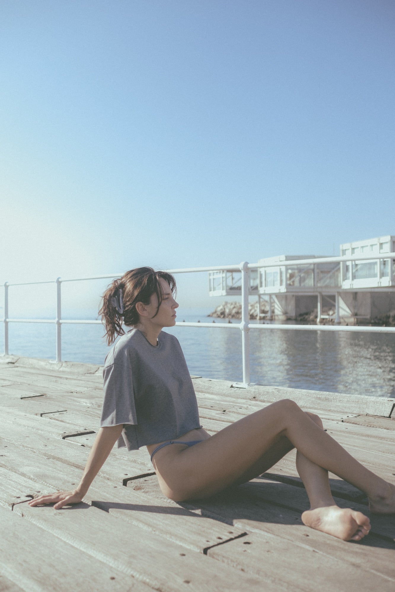 LOOSE CROPPED T-SHIRT