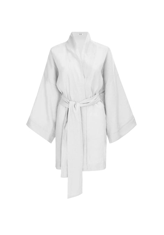 LINEN KIMONO MINI