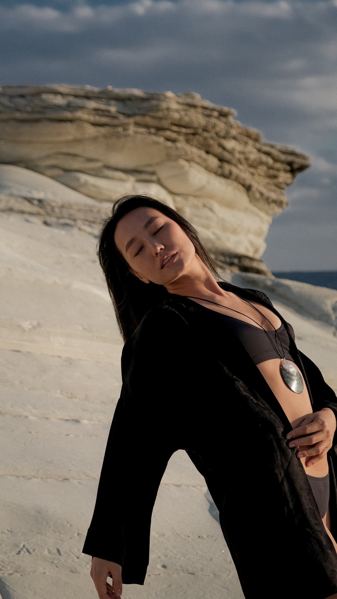 CHINESE STYLE KIMONO WITH PATTERN MINI