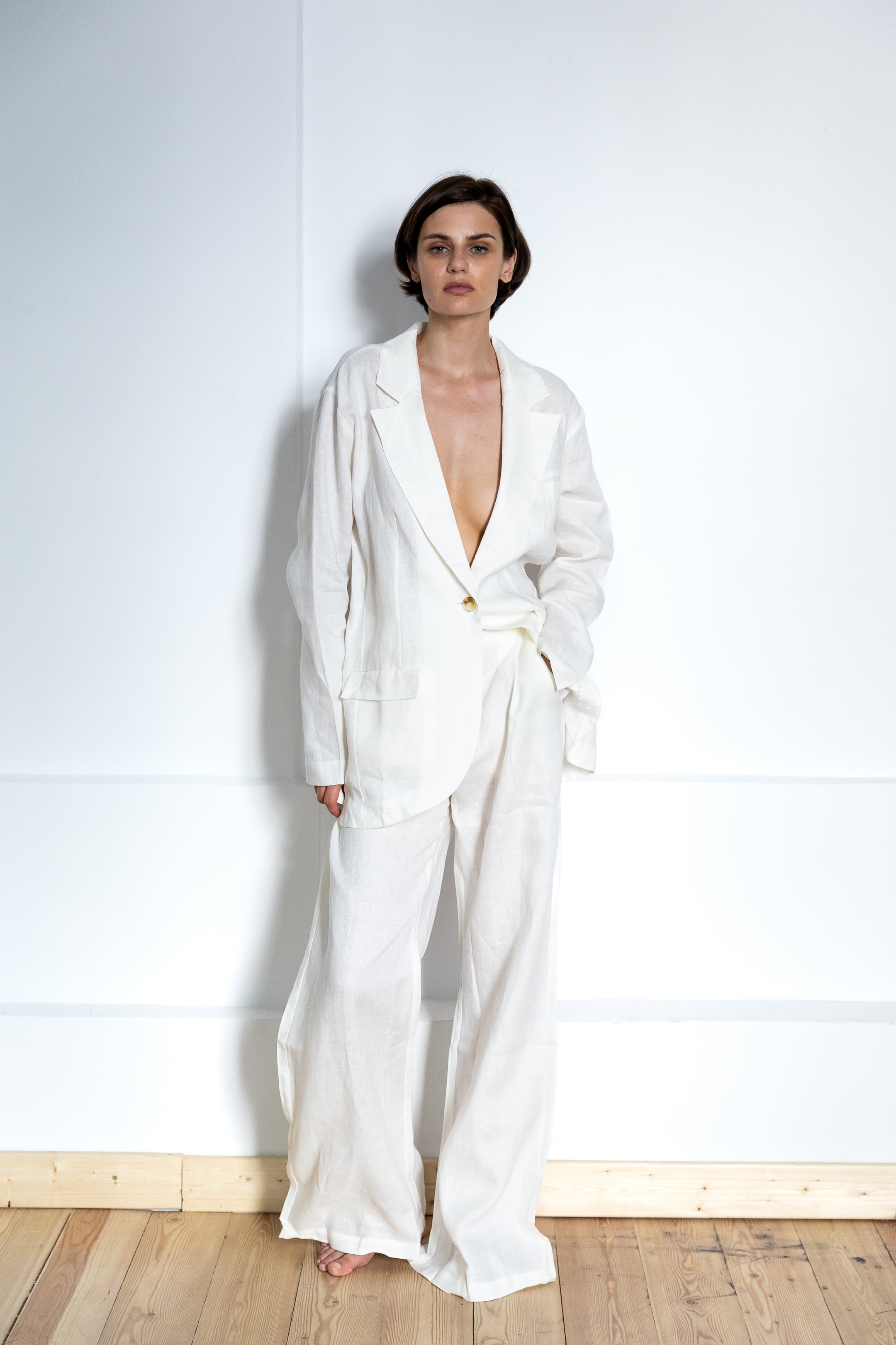 CLASSIC LINEN JACKET