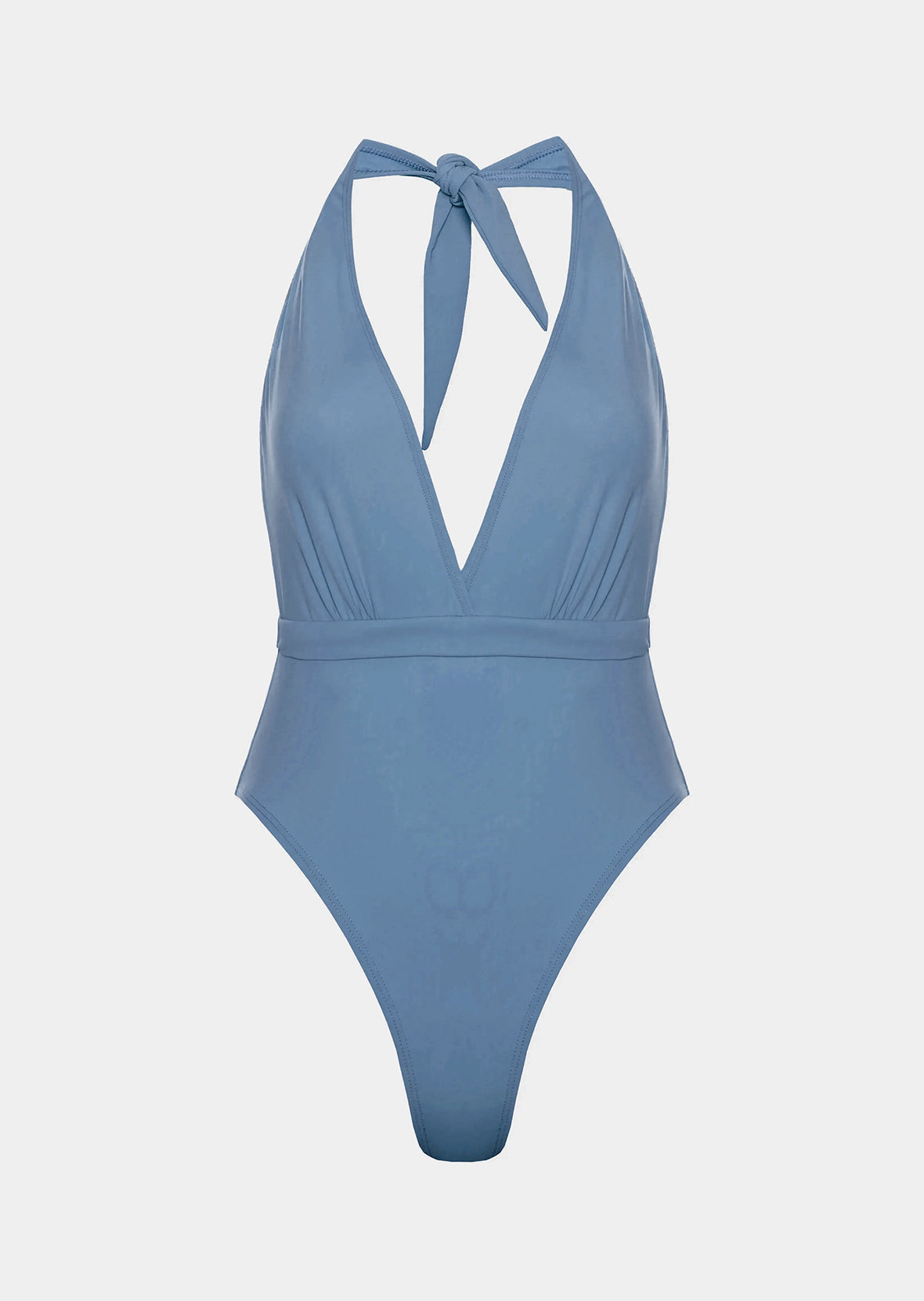 DEEP V-NECK ONE-PIECE SWIMSUIT