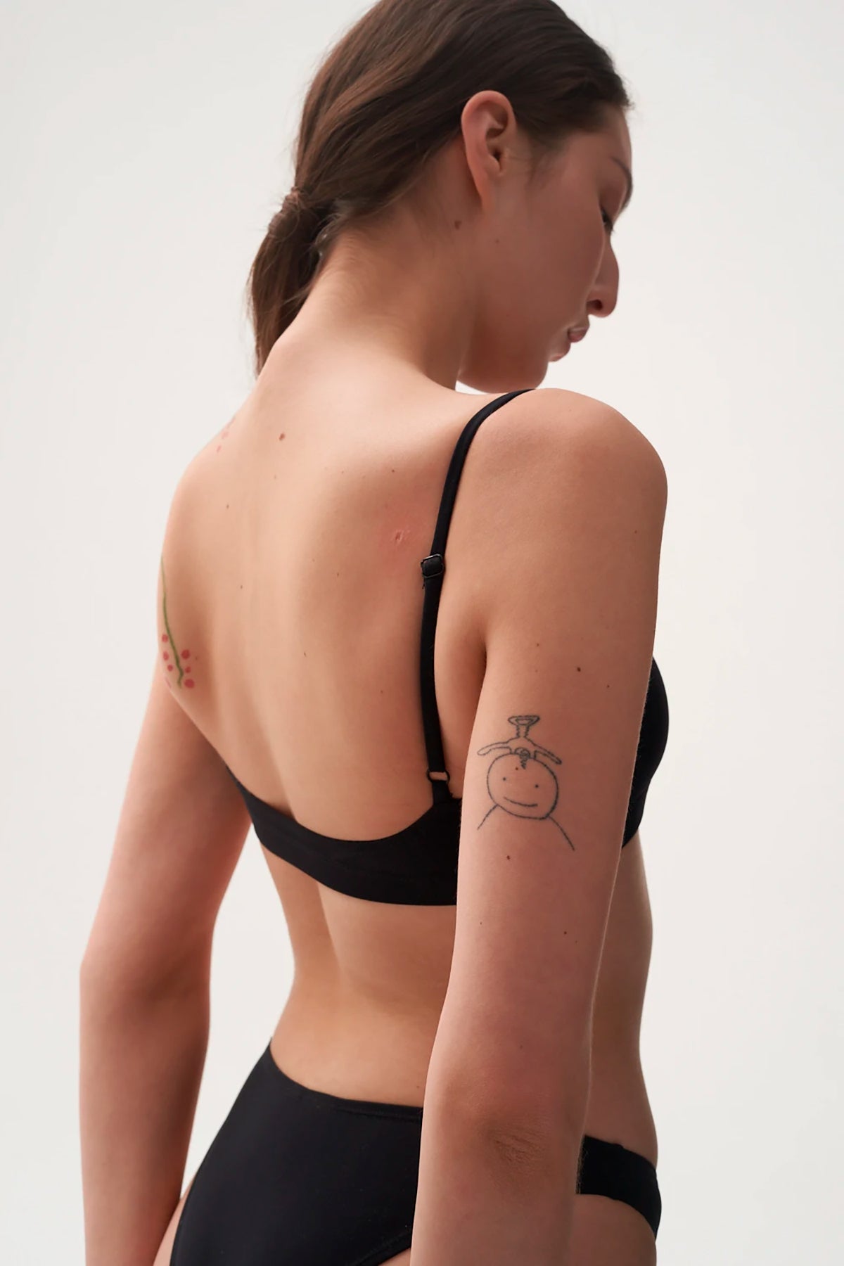 BANDEAU BODICE WITH STRAPS